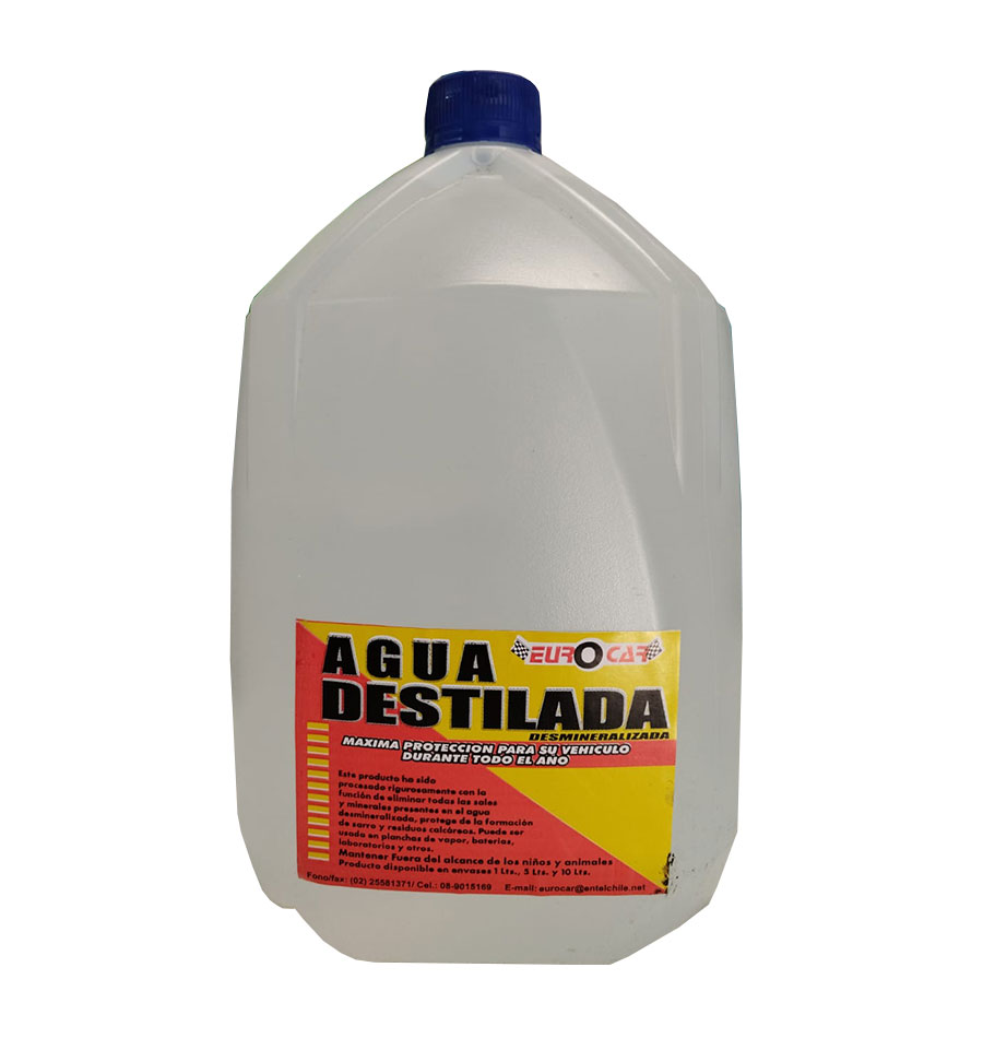AGUA DESTILADA