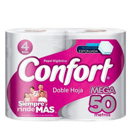 PAPEL HIGIÉNICO CONFORT